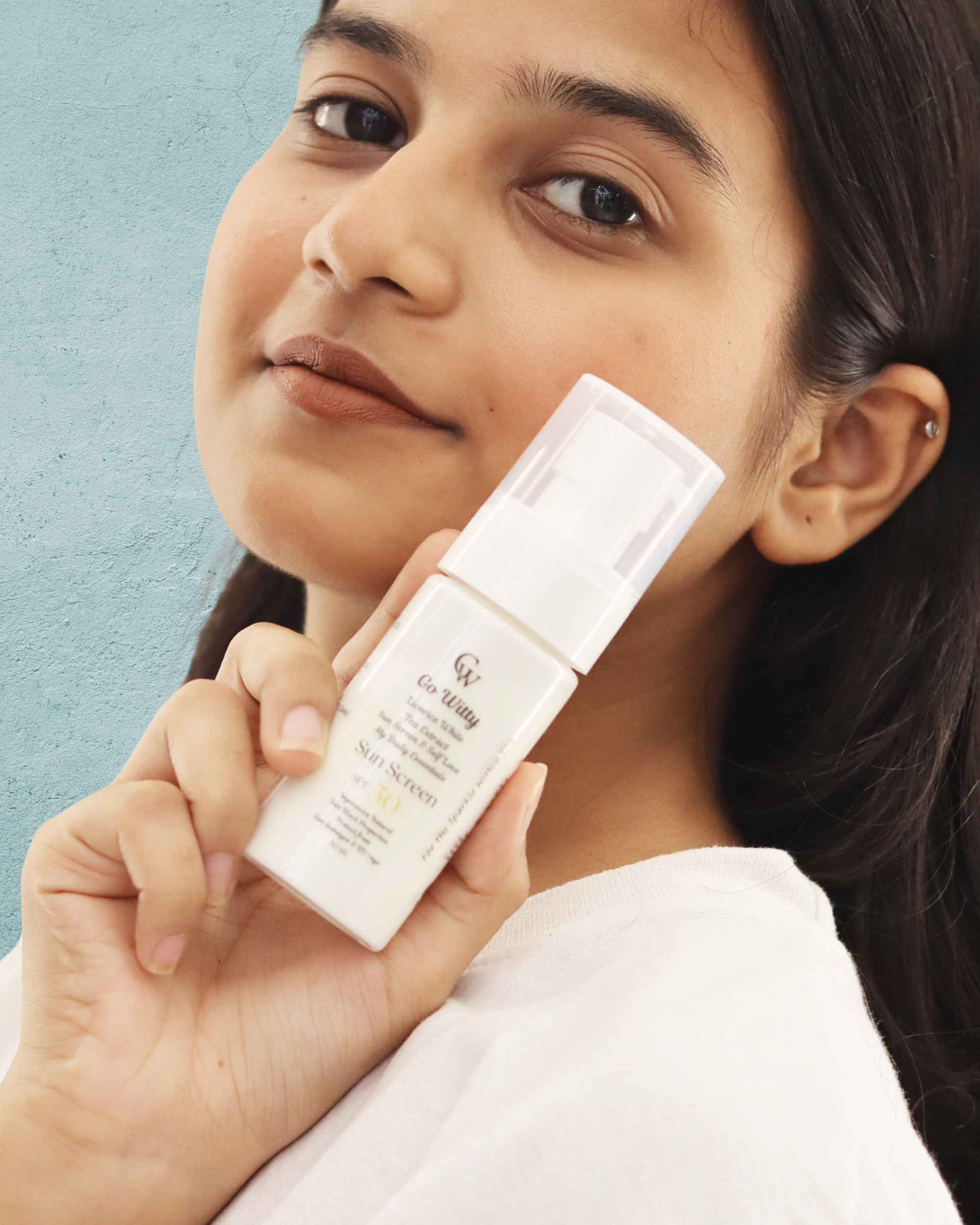 Gowitty Sunscreen SPF 50+ | Licorice & White Tea Extract | Natural Sun Protection | 50ml