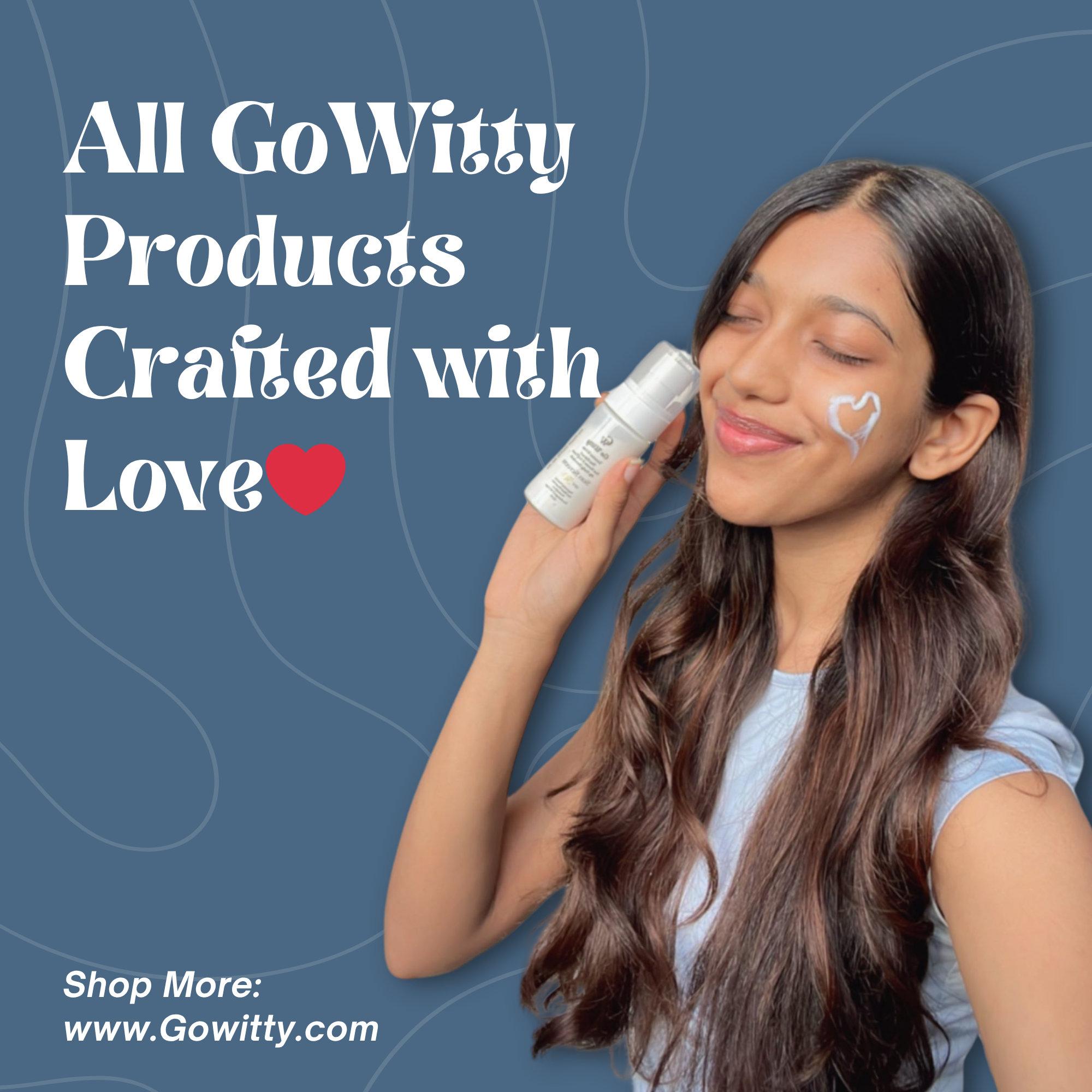 Gowitty Combo of 5 - (Sunscreen + Moisturiser + Toner + Serum + Cleanser)