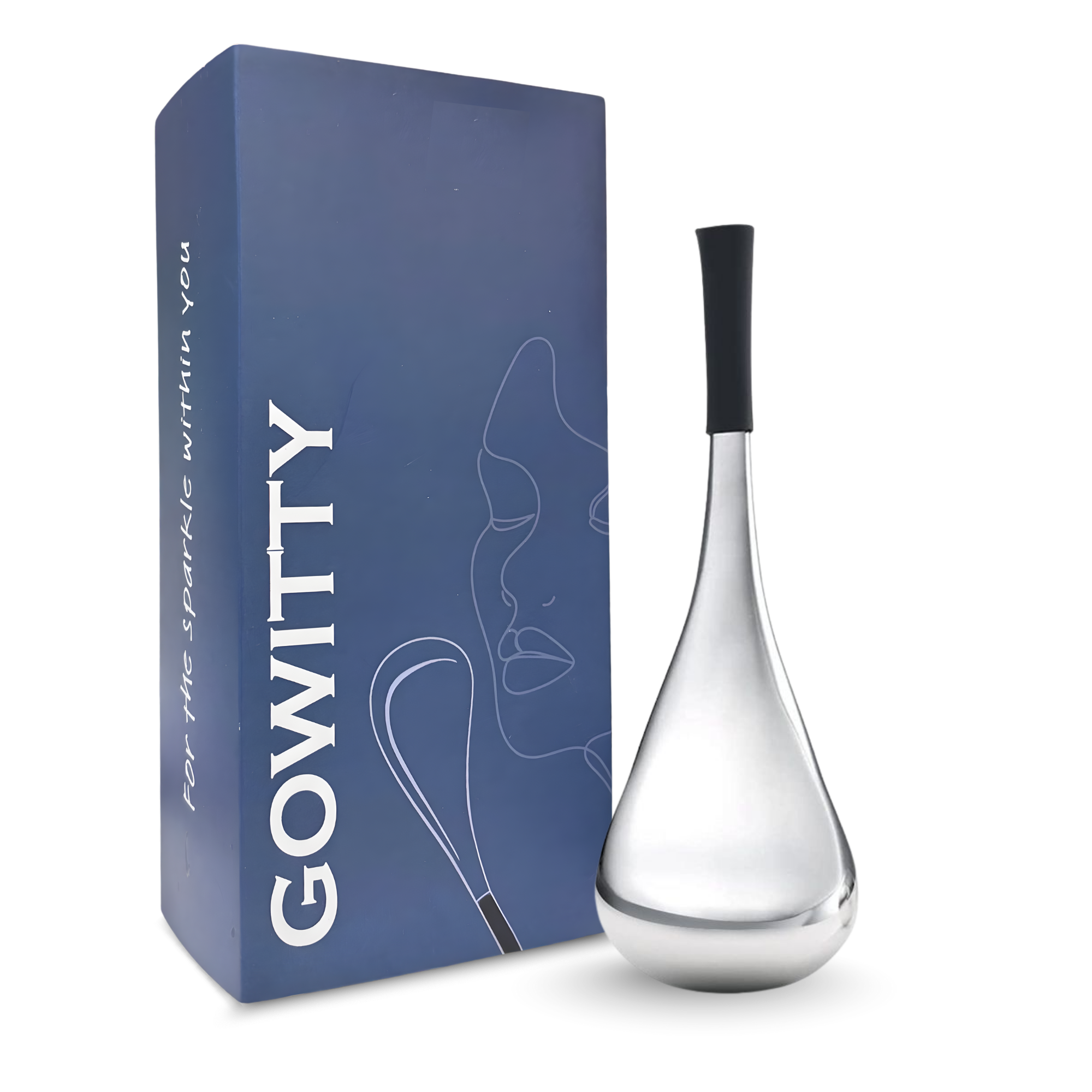 Cryo Sticks for Face | Stainless Steel Ice Globes for Skin Tightening, Puffiness Reduction & Glow | Facial Massage Tools for Men & Women | Reusable Cooling Therapy